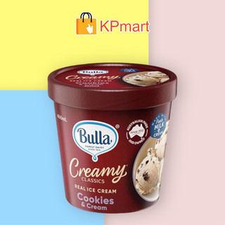 Kem hộp bánh quy Bulla Creamy Classics Cookies n Cream Pint 460ML