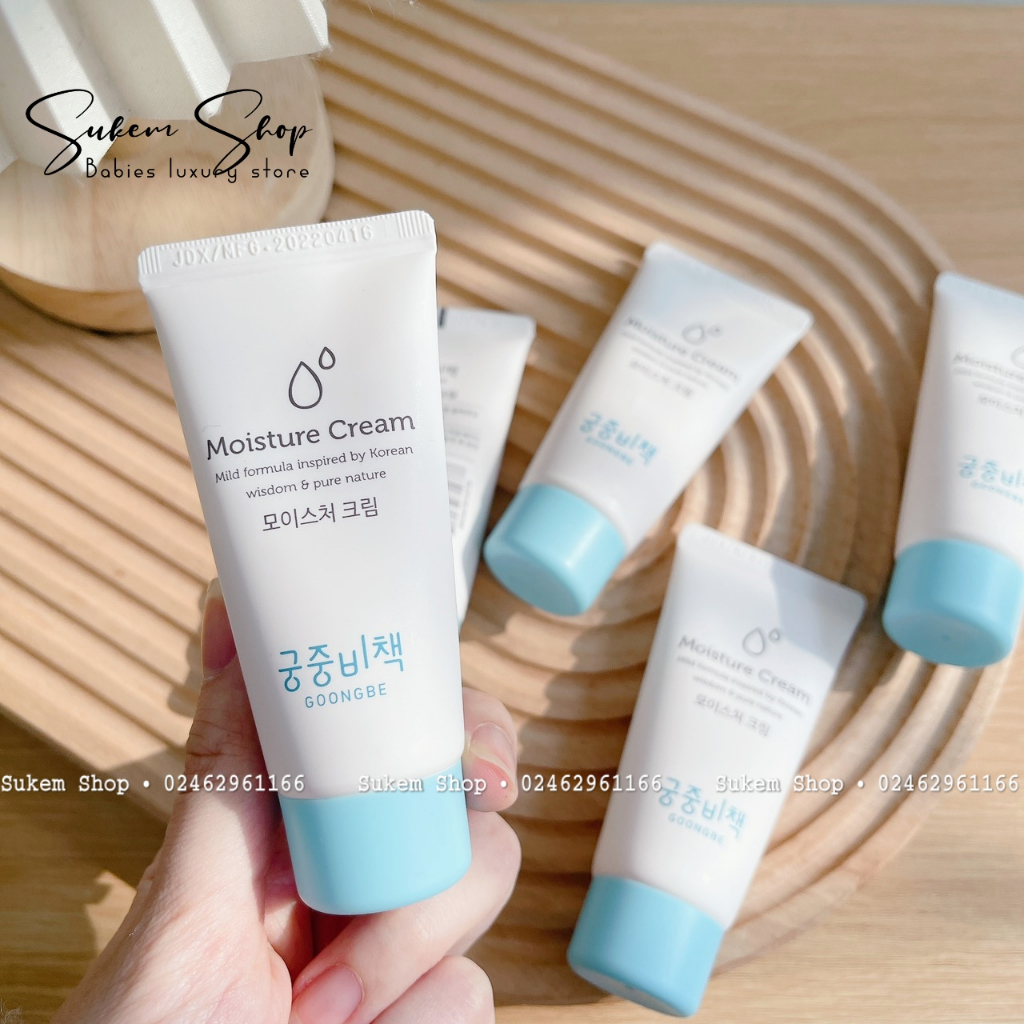 Kem Dưỡng Ẩm Dịu Nhẹ Cho Bé Sơ Sinh Goongbe Moisture Cream 30ml