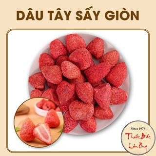 Dâu tây sấy giòn không đường chua ngọt tự nhiên 1kg