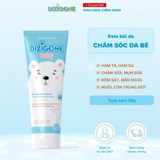 Kem DIZIGONE Baby: Dịu mẩn ngứa, ngừa hăm da, chàm sữa, bảo vệ và phục hồi da bé