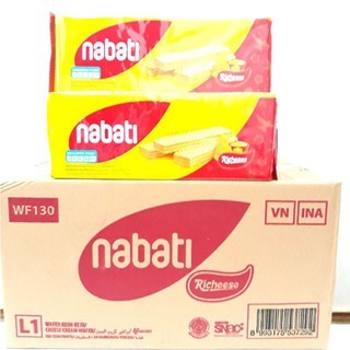 Thùng 24 Túi 110g Bánh Xốp Nabati Socola / Vani