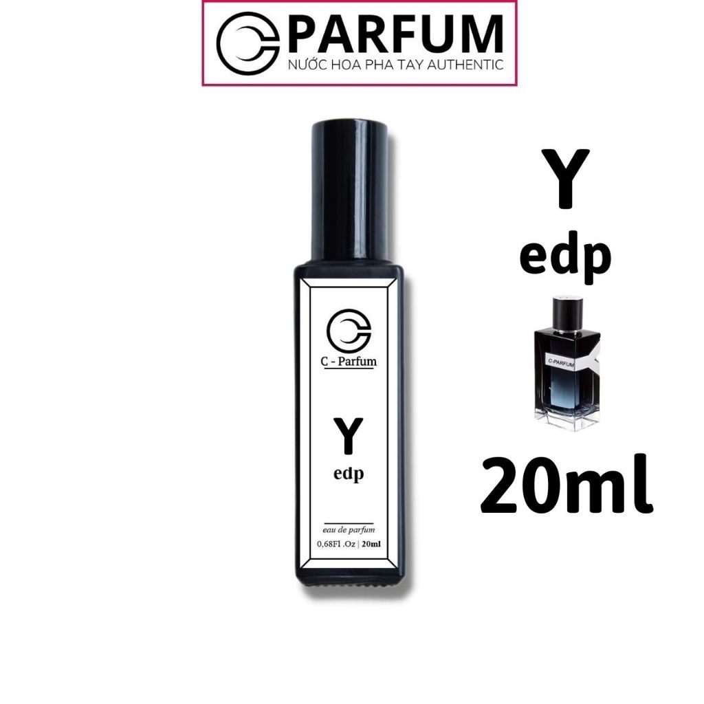 Nước Hoa Nam C-Parfum Y edp chính hãng 20ml thơm lâu hương thơm ngọt dịu sang trọng quyến rũ