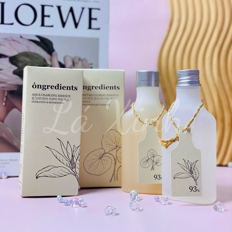 Tinh Chất Làm Dịu Dưỡng Ẩm Chiết Xuất Rau Má - Rau Diếp Cá ONGREDIENTS Moisture Calming Essence 150ml