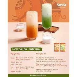 Trà sữa thái đỏ Savo - hòa tan