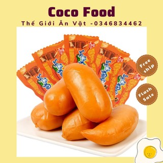 Xúc xích ngô - xúc xích cay thơm ngon - xúc xích ăn liền ăn là nghiền - hàng có sẵn