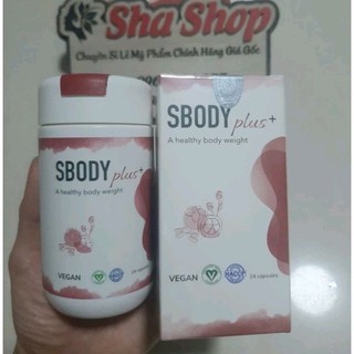 [ CHÍNH HÃNG Date mới ] GIẢM CÂN SBODY PLUS+ 24 viên mẫu mới