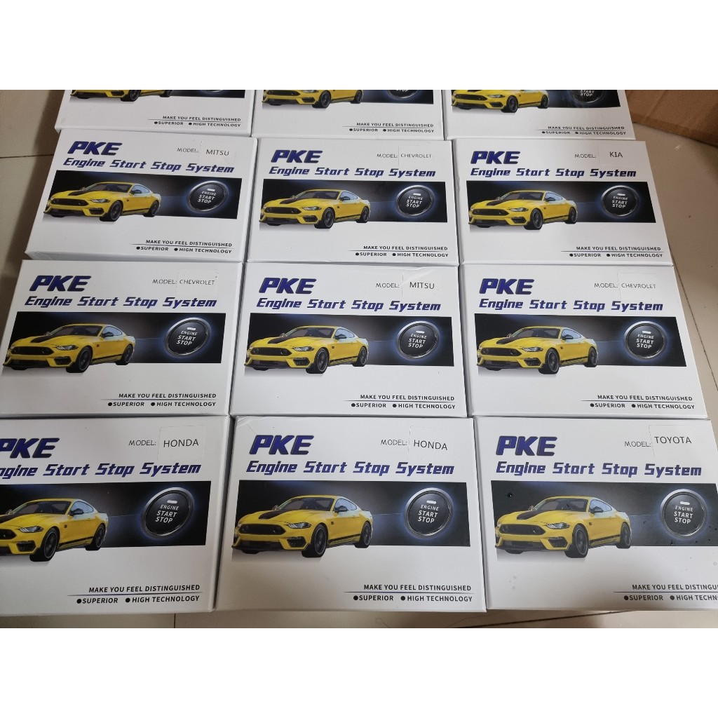 BỘ KHIỂN START STOP SMARTKEY ĐỀ NỔ TỪ XA PKE CHÍNH HÃNG CHO DÒNG XE MITSUBISHI