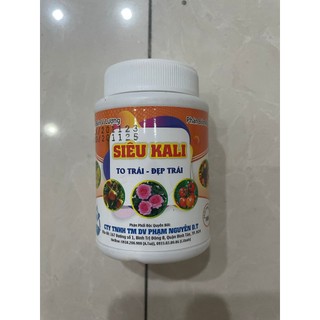 Phân bón lá Siêu KALI hũ 100g  - chuyên dùng cho cây ăn trái, cây kiểng, cây hoa