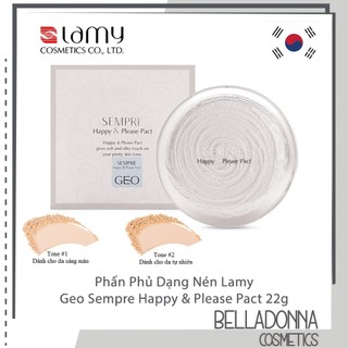 Phấn Phủ Dạng Nén Lamy Geo Sempre Happy & Please Pact 22g