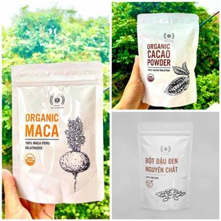 Combo Maca + Cacao + Đậu đen Red Kingdom
