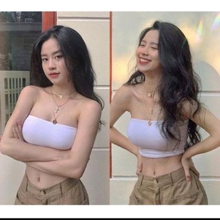 Áo ống tiểu hý cực đẹp, vải borip co dãn siêu thoải mái dày 2mm, áo bra áo quây mặc bên trong