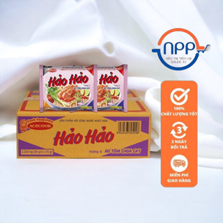 [1 thùng] Mì Tôm, Mì Xào Hảo Hảo Chua Cay, Chua Ngọt