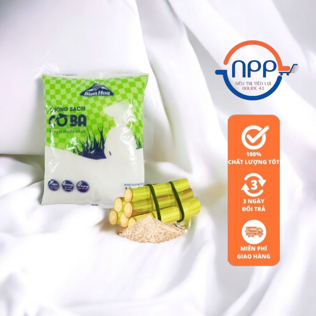 [1kg] Đường sạch Cô Ba Biên Hoà