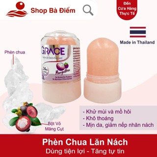 Lăn Nách Phèn Chua Thái Lan Tiện Lợi | Khử Mùi và Mồ Hôi, Sáng Da, Giảm Thâm - Lăn Khử Mùi Đá Khoáng