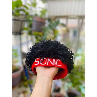 Nón tóc xù bé trai - handmade