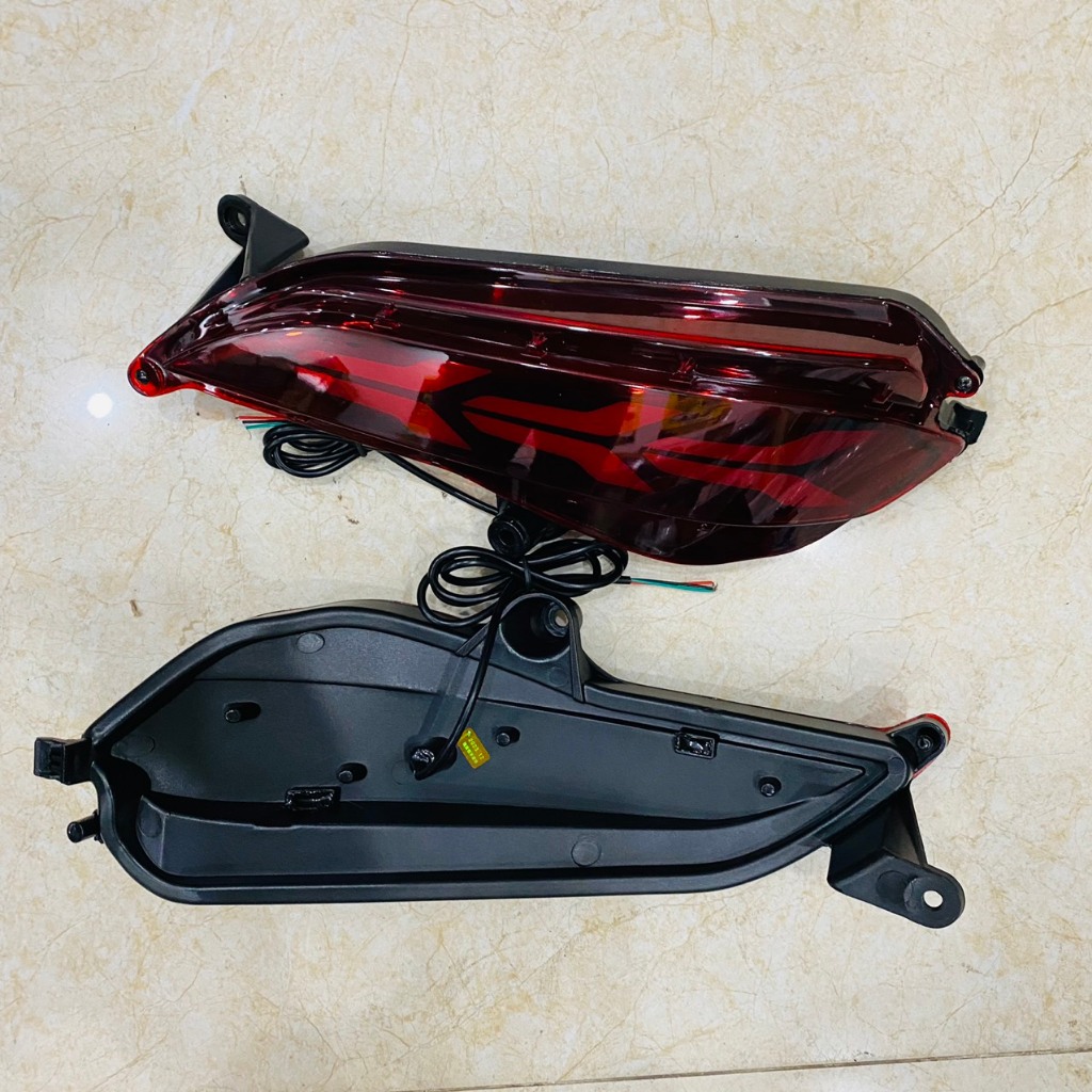 Đèn led gầm sau cho xe Vios 2019 2020 2021 2022 2023 mẫu xương cá cực chất