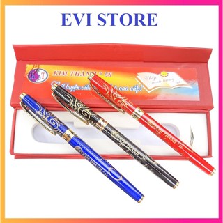   Hàng chính hãng  Set 3 bút máy Kim Thành 56 - Bút mực ngòi mài luyện chữ đẹp KT56 