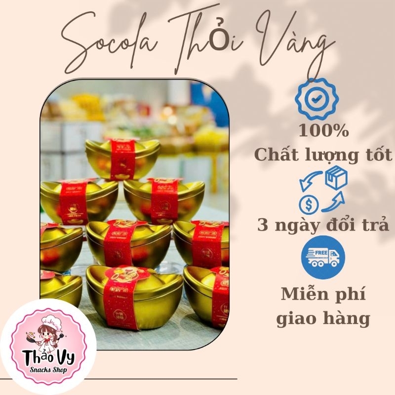 Socola thỏi vàng