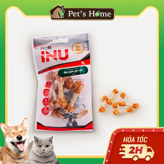 Xương Inu Fonti que gặm gà viên 5 que cho chó 70g