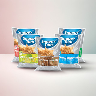Cát vệ sinh cho mèo Snappy Tom 5L (4kg)