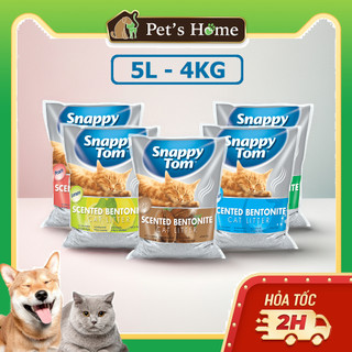Cát vệ sinh cho mèo Snappy Tom 5L (4kg)