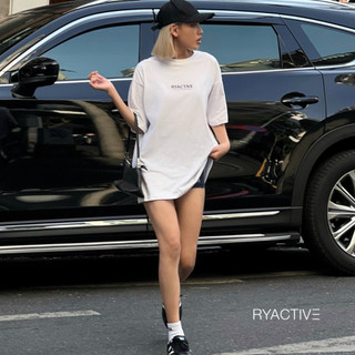 Áo thun form oversize RYACTIVE - RYACTIVE ESSENTIAL TEE màu trắng