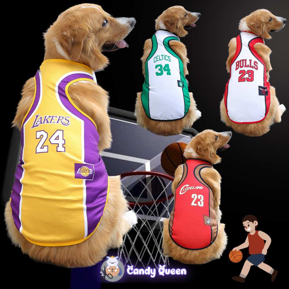 Áo Bóng Rổ Bóng Đá Cho Chó Mèo Thú Cưng Áo Chó Mèo Đủ Size Cho Các Boss Big Size 6XL