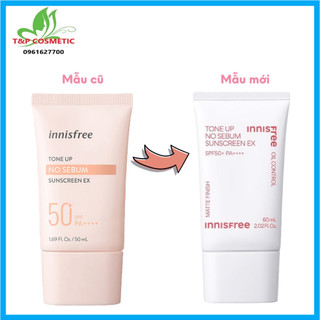 KEM CHỐNG NẮNG Innisfree Nosebum Tone- Up suncreen EX  SPF50/PA+++60ML