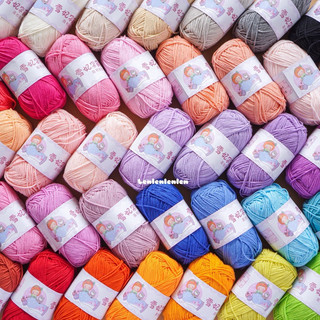 Len Baby Yarn Chính Hãng-móc thú bông [Len Lẻn Lèn Len Shop]
