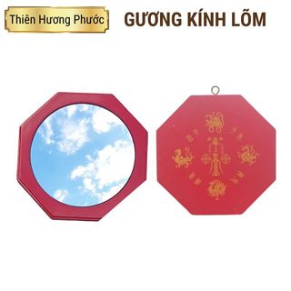 Gương kính bát quái lõm phong thủy