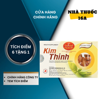 KIM THÍNH - TEM TÍCH ĐIỂM MUA 6 TẶNG 1 - HỖ TRỢ TĂNG CƯỜNG THÍNH GIÁC, Ù TAI, LÃNG TAI - HỘP 30 VIÊN