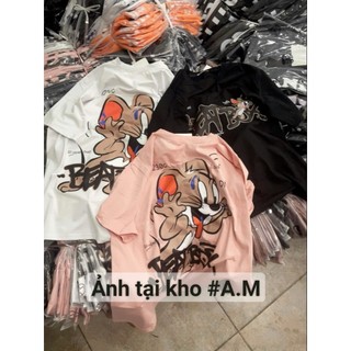 Áo thun Bigsize chuột tai to (60-100Kg)
