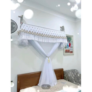  Màn - Mùng Khung Xếp gọn tiện lợi | Vải tuyn zen lạnh cao cấp hàng loại 1 Inox không han gỉ 