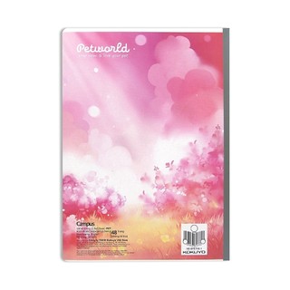 Vở Campus 4 ô ly Pet - 48 trang