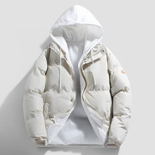 Áo phao béo có mũ nhiều màu sắc phong cách Hàn quốc kiểu dáng unisex