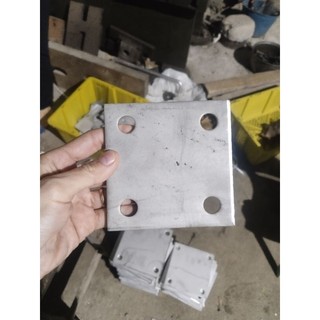 Bản mã/ mặt bích inox 304 vuông 10×10cm. vuông 15cm×15cm.20×20cm. dày 5ly