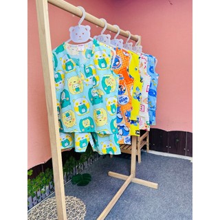 Combo 5 Bộ tole lanh-Sát nách quần đùi bé trai TH6
