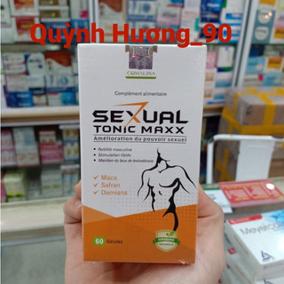 ( Chính Hãng ) Viên uống SEXUAL TONIC MAXX lọ 60 viên giúp tăng cường sức khỏe nam giới