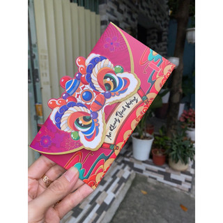 Bao lì xì đầu lân chúc tết