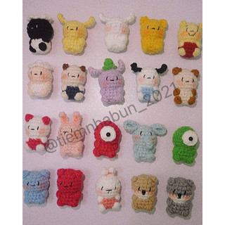 Móc khoá thú mini handmade