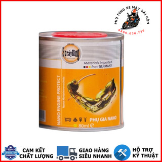 Phụ gia bảo vệ động cơ Nano Sprayking 80ml dùng cho xe số, xe ga
