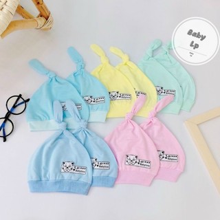 Mũ sơ sinh hình củ tỏi cho bé 0-3 tháng