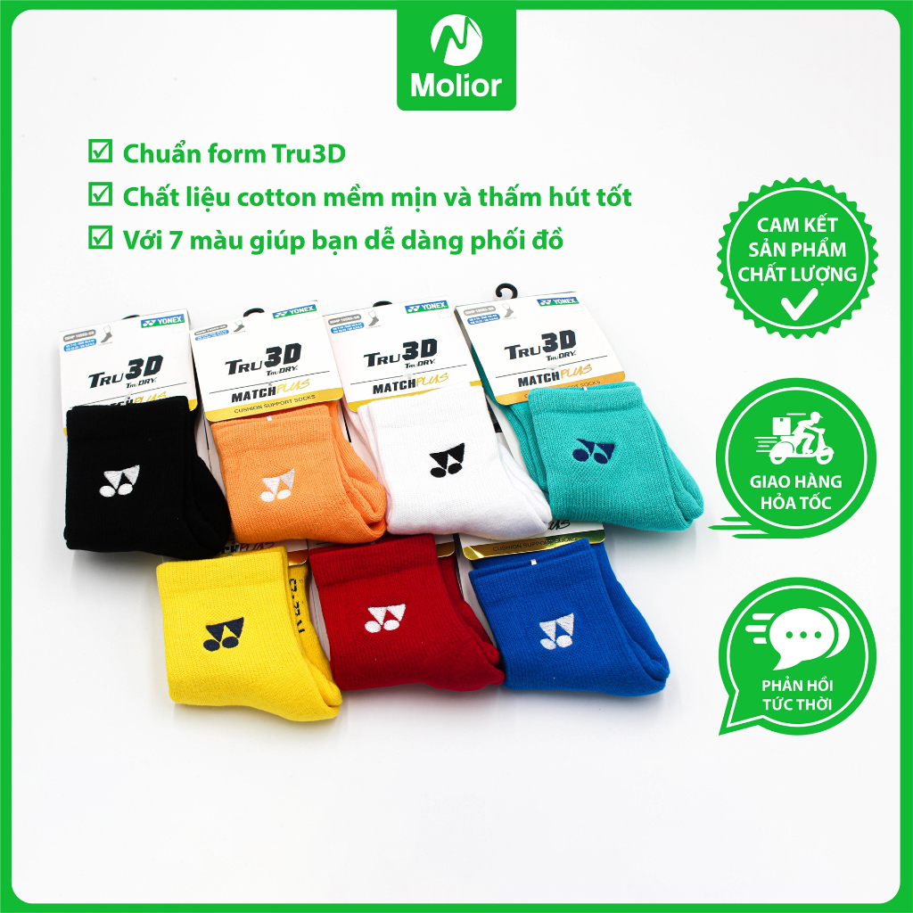 Vớ YONEX Tru3D nhập khẩu (loại 1) (22-25cm) (25-28cm)