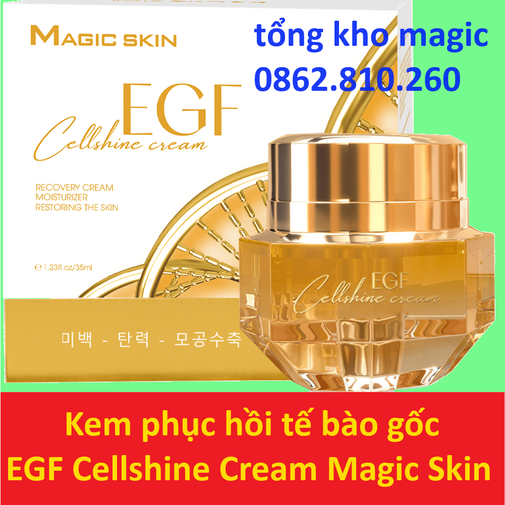 [hàng mới về] Kem dưỡng siêu phục hồi tế bào gốc EGF Magic Skin – EGF Cellshine Cream magicskin