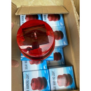 Đèn cảnh báo năng lượng mặt trời đế nam châm