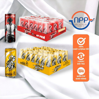 [Chính hãng] Nước ngọt sting dâu lon 330ml