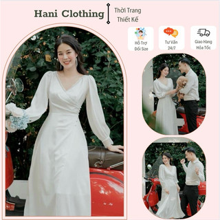  váy trắng tiểu thư dáng dài dự tiệc siêu xinh-hàng cao cấp-đầm váy trắng maxi mặc đi bàn chụp hình cưới siêu đẹp 