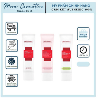 Kem Chống Nắng Cell Fusion C Nâng Tông Cho Mọi Loại Da Sunscreen 100 SPF50+ PA +++ 50ml