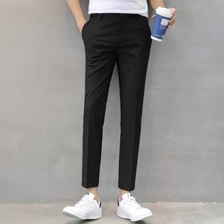 Quần âu cotton cao cấp Quần âu nam Quần âu dáng slimfit