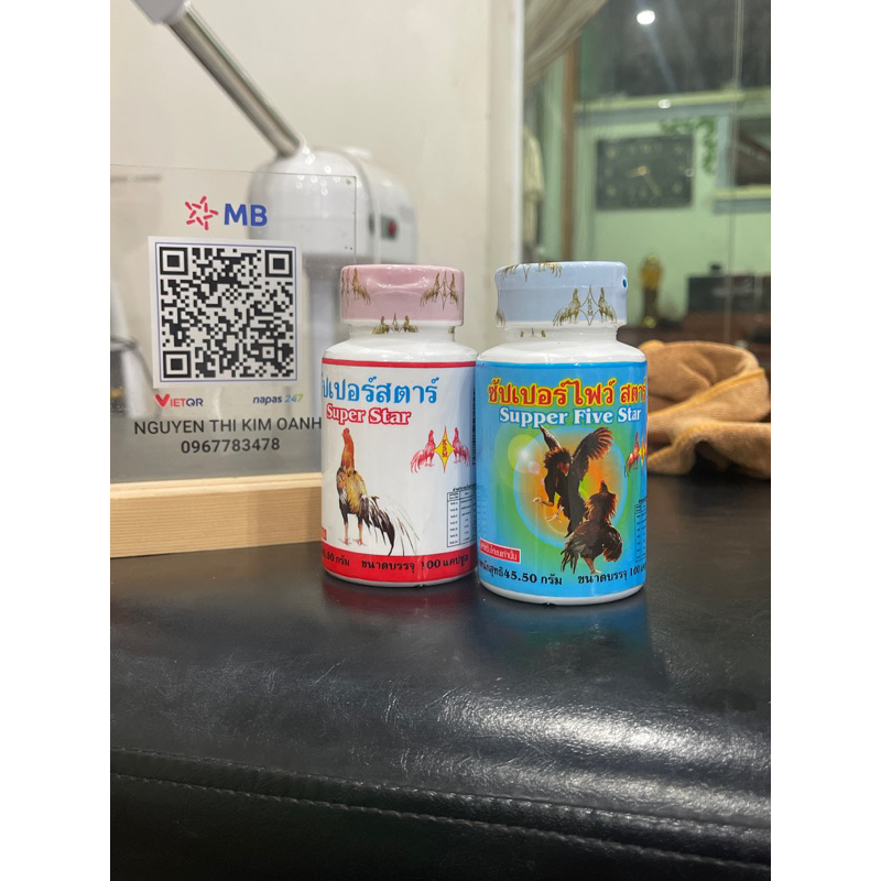 BỔ GÂN CƠ GÀ CHỌI THÁI LAN LỌ XANH HOẶC CAM